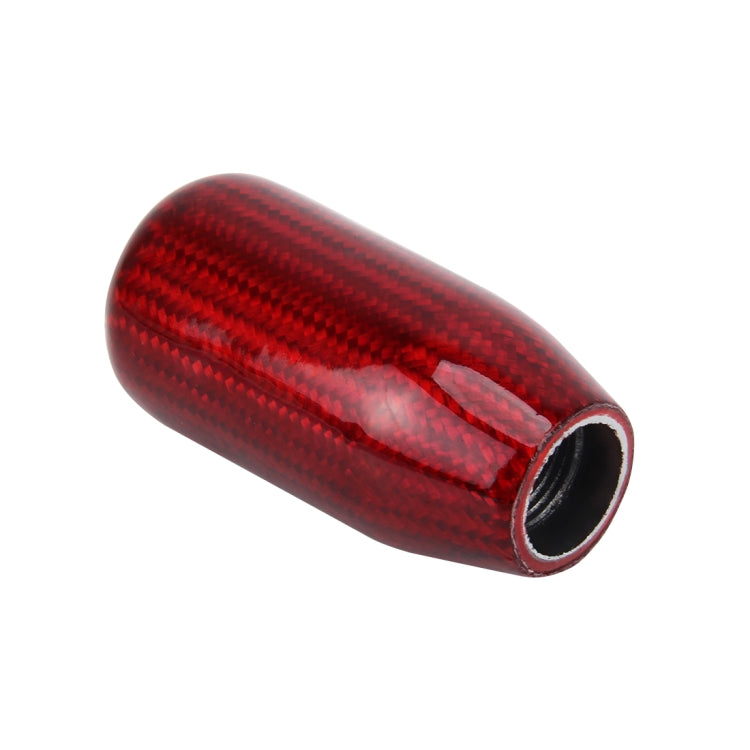 Universal Vehicle Car Shifter Cover Manual Automatic Carbon Fiber Gear Shift Knob