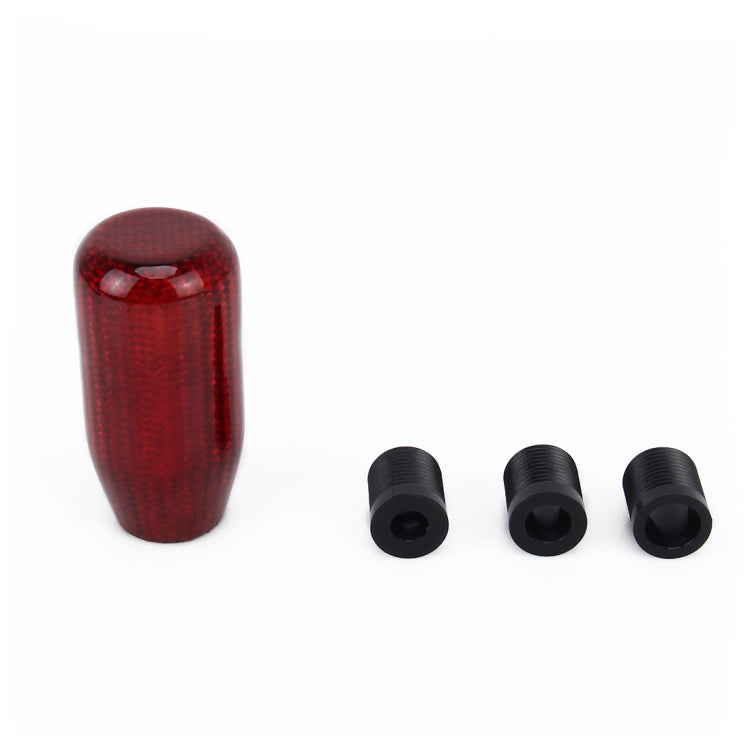 Universal Vehicle Car Shifter Cover Manual Automatic Carbon Fiber Gear Shift Knob