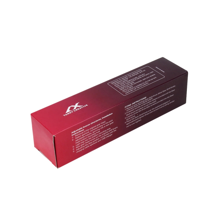 Universal Car Truck Transparent Bubble Colors LED Light Shift Knob Gear Lever Shifter, Length: 15cm