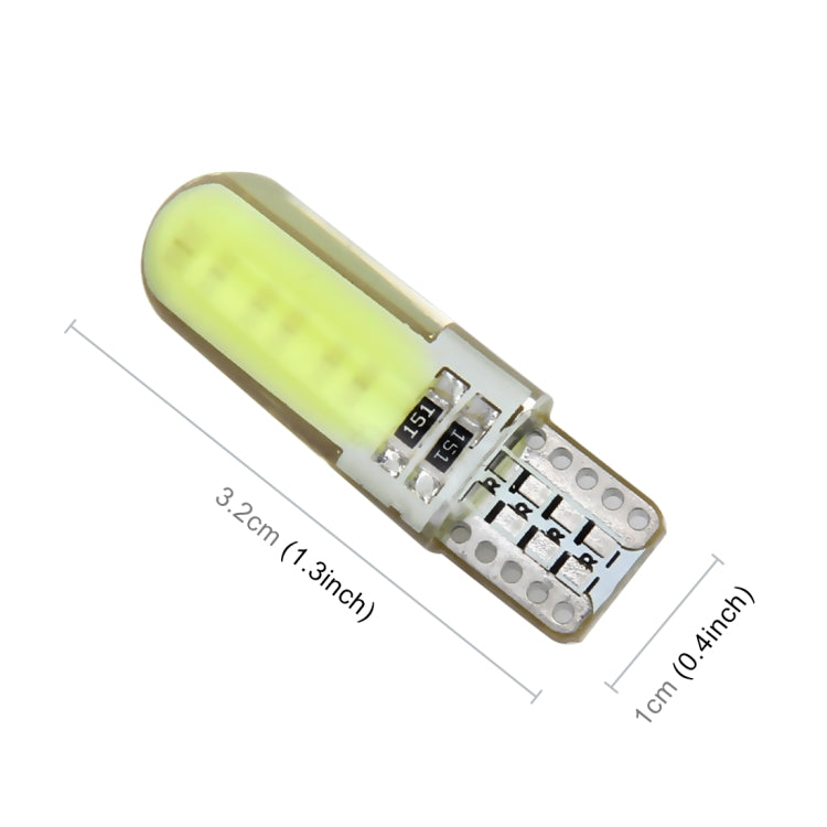 10 PCS T10 1.5W 90LM Car Clearance Light Marker Light, DC 12V