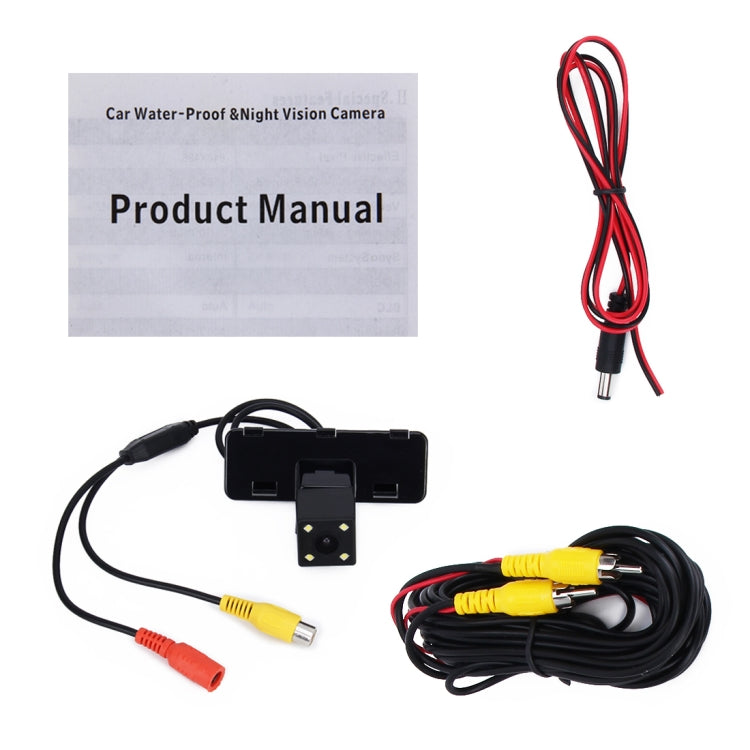 656×492 Effective Pixel  NTSC 60HZ CMOS II Waterproof Car Rear View Backup Camera With 4 LED Lamps for 2008-2012 Version Grand Vitra