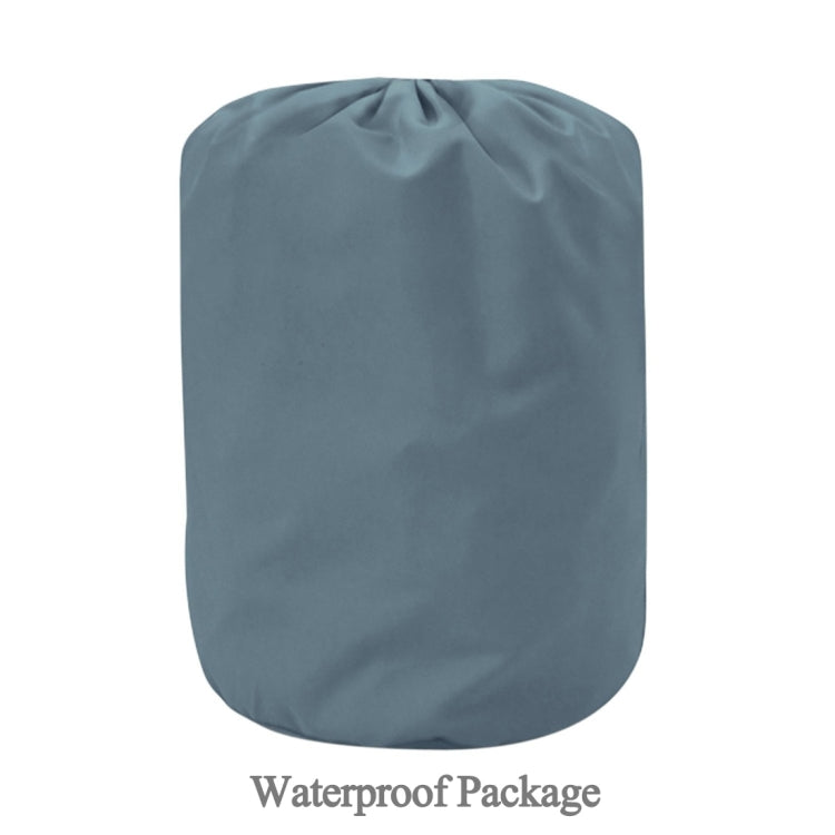 Outdoor Universal Anti-Dust Sunproof 3-Compartment Sedan Car Cover with Warning Strips