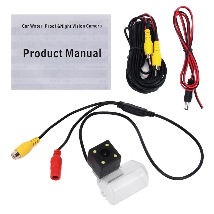 656×492 Effective Pixel  NTSC 60HZ CMOS II Waterproof Car Rear View Backup Camera With 4 LED Lamps for 2005-2013 Version Mazda 6