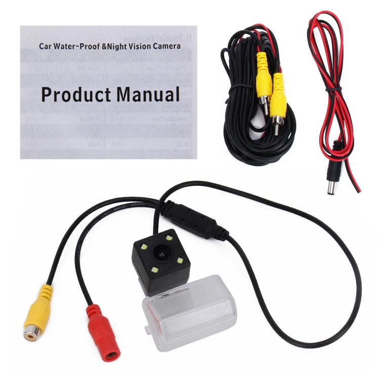 656×492 Effective Pixel HD Waterproof 4 LED Night Vision Wide Angle Car Rear View Backup Reverse Camera for 2012 Version Mazda CX-5