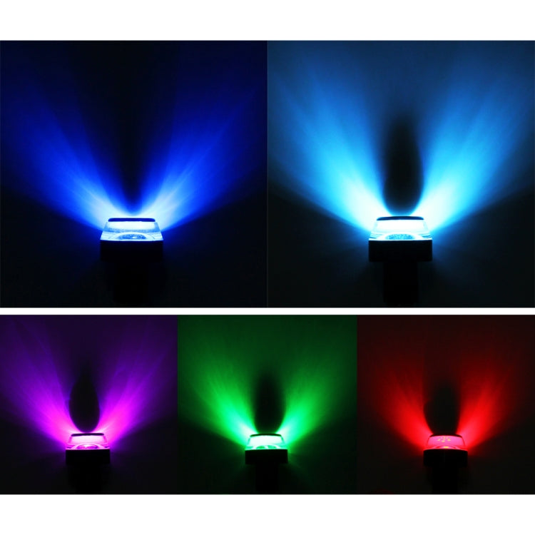 Pair Motorcycle Turn Signal Light Grip Bar Plug Strobe Side Marker End LED Handlebar Lamp