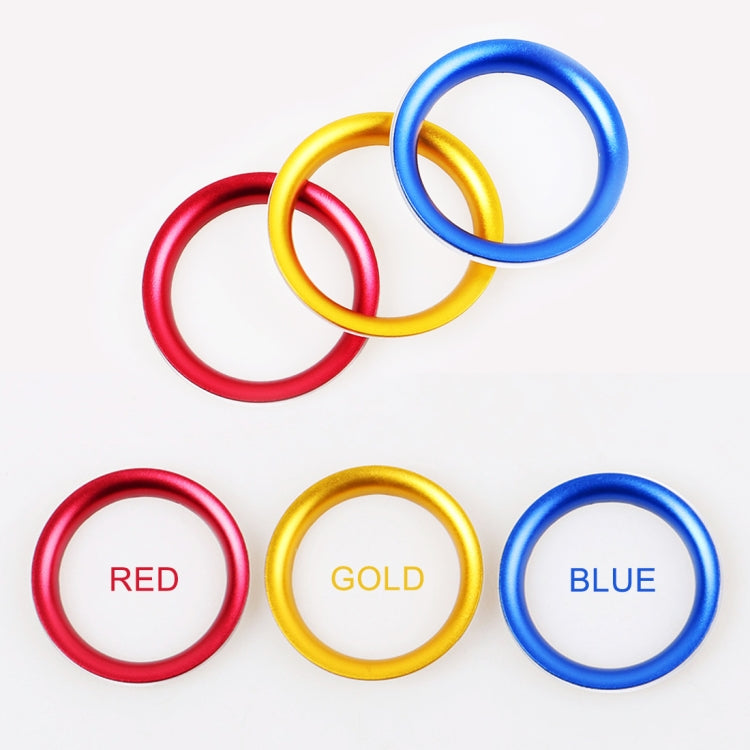 Car Engine Start Key Push Button Ring Trim Aluminum Alloy Sticker Decoration for Mazda