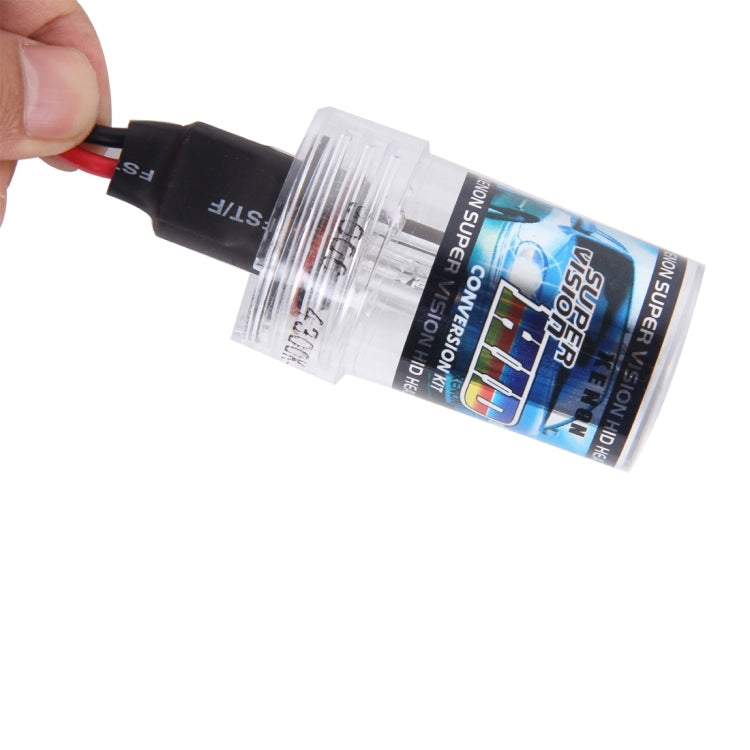 2PCS DC12V 35W HB4/9006 2800 LM HID Xenon Light Single Beam Super Vision Waterproof Head Lamp, Color Temperature: 4300K