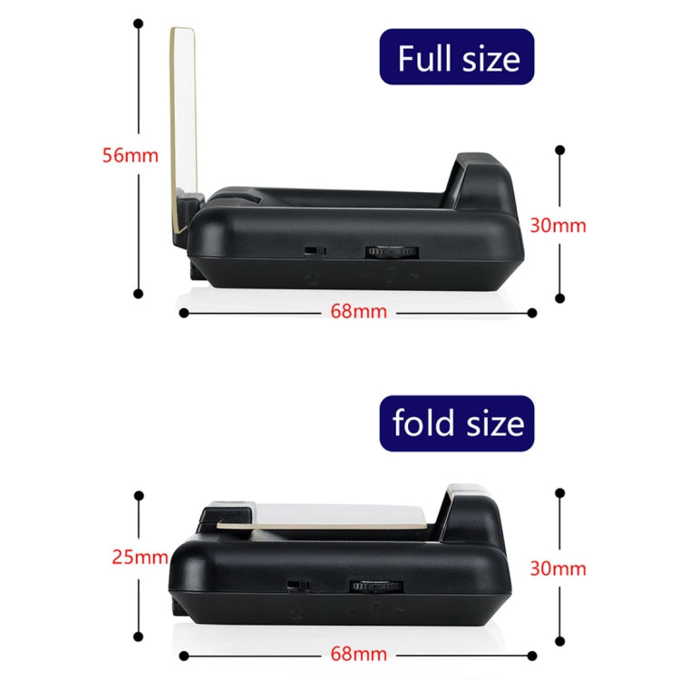 T900 Car GPS HUD Virtual HD Reflection Board Head-up Display, Speed & Driving Distance / Time Display, Over Speed & Voltage & Low Voltage Alarm, Fatigue Driving