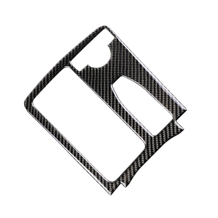 Car Carbon Fiber Right Drive Gear Position Panel Decorative Sticker for Mercedes-Benz W204 2007-2013 / W212 2010-2012