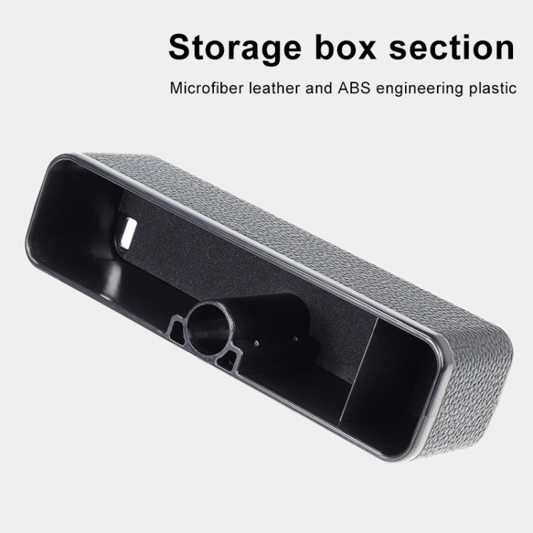 Universal Car Multi-functional Console Side Pocket Seat Gap Side Storage Box with Elbow Support Pad