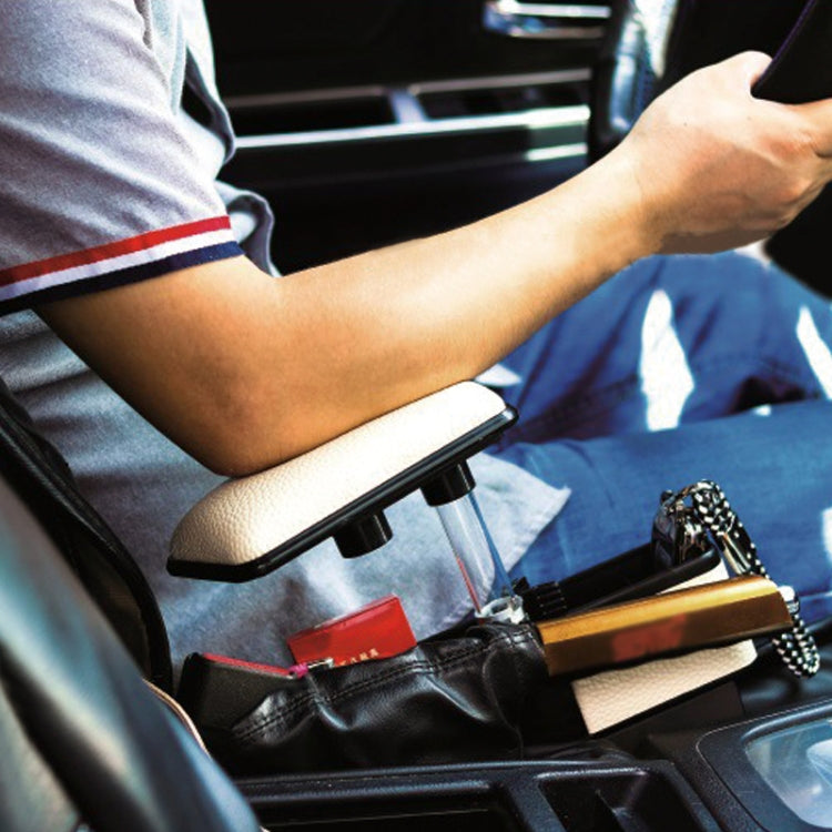 Universal Car Multi-functional Console Side Pocket Seat Gap Side Storage Box with Elbow Support Pad