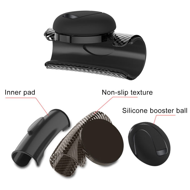 3R-2151 Car Auto Universal Steering Wheel Spinner Knob Auxiliary Booster Aid Control Handle Car Steering Wheel Booster Wheel Strengthener Auto Spinner Knob Ball