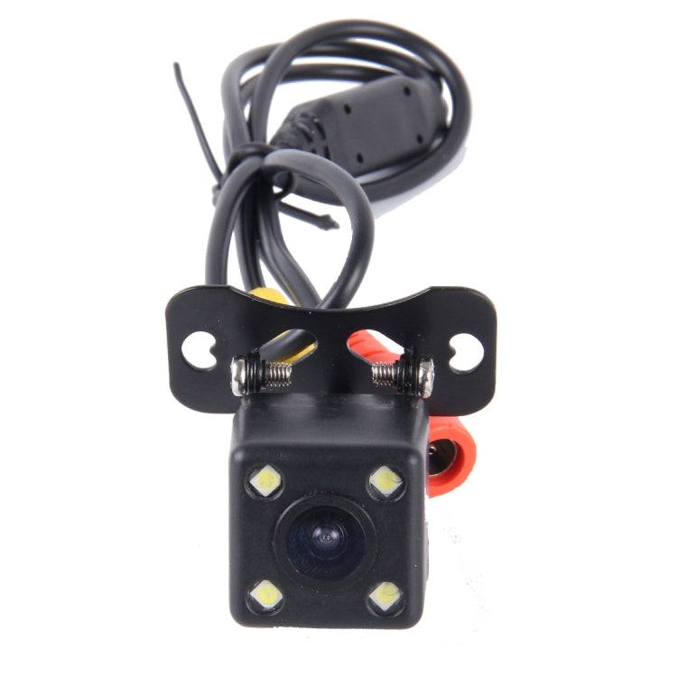 628 x 582 Effective Pixel PAL 50Hz Waterproof Universal Car Rear View Backup Camera With 4 LED Lamp, DC 12V, Wire Length: 4m