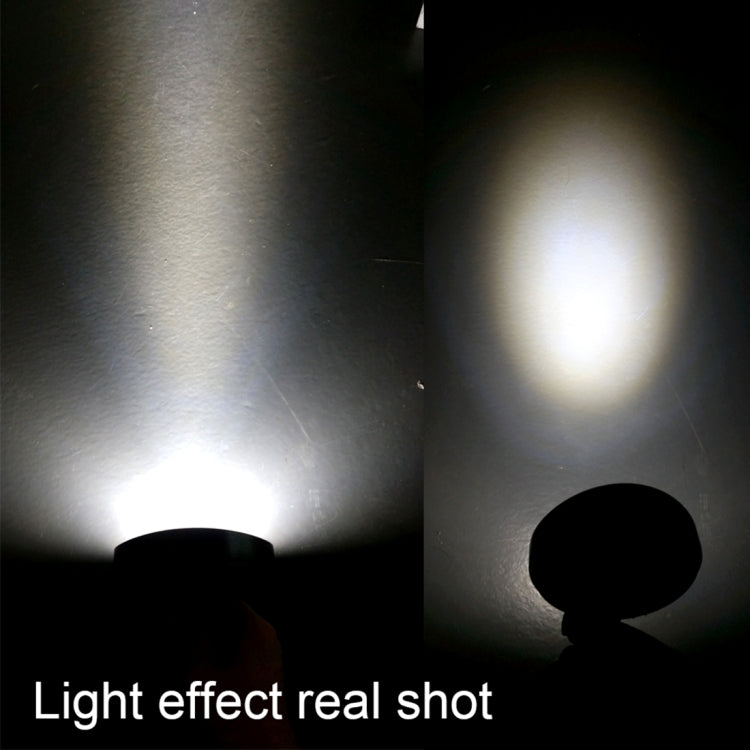 6.7W White Light Round-Shaped Waterproof Car Boat Marine Work Lights Spotlight LED Bulbs, DC 9-30V