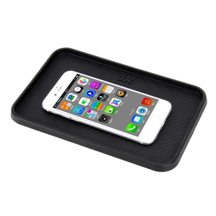3R-2136 Auxiliary Multi-purpose Car Auto Soft Rubber Anti-slip Pad Mat Size: 20*12.5*1.0cm