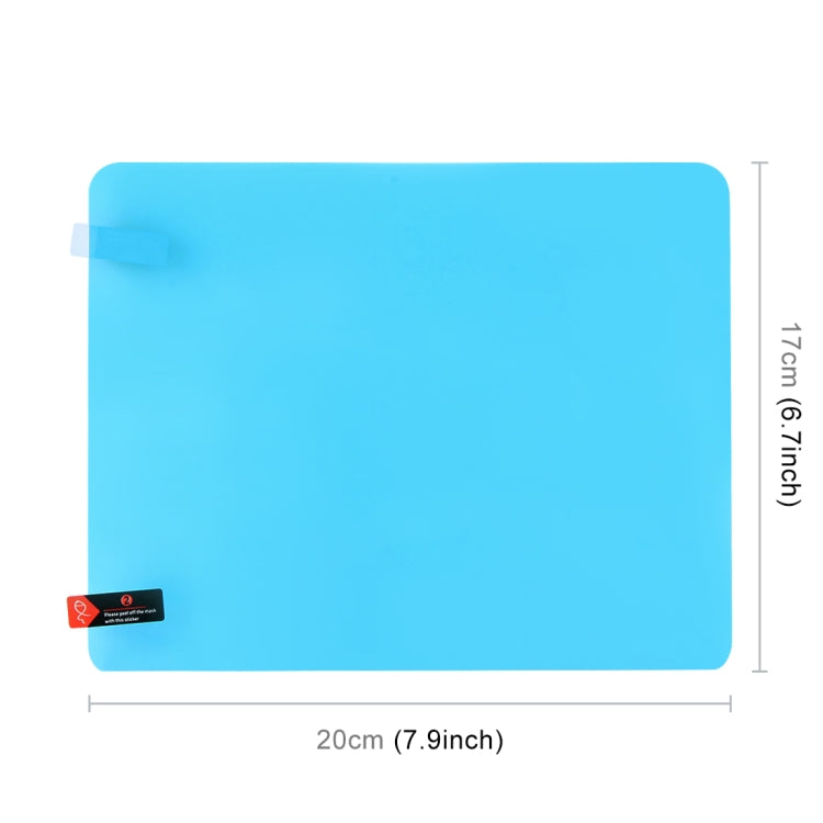 Car PET Rearview Mirror Protective Window Clear Anti-fog Waterproof Rain Shield Film, Size: 20*17cm