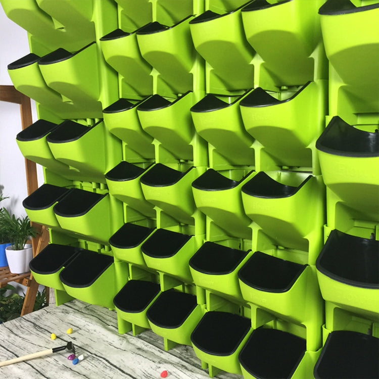 PP Planter Flower Pot Wall Hanging Garden Hanging Stackable Garden Supplies