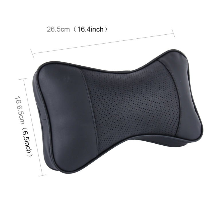 2 PCS MLC-06 Car Neck Pillow Soft Version Lovely Breathe Car Auto Head Neck Rest Cushion Headrest Pillow Pad