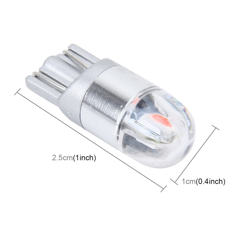 2 PCS T10 2W 2 SMD-3030 LED Car Clearance Lights Lamp, DC 12V