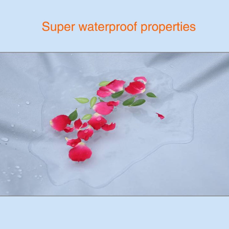 Outdoor Universal Anti-Dust Sunscreen Waterproof Electric Bike And Bike Aluminum Film Flocking Cover with Warning Strips, Fits Bike up to 1.7m(67 inch) in Length, L Size: 183x89x122cm