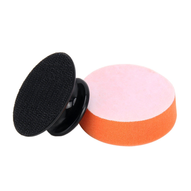 Car Polishing Sponge Round Sponge High-density Sponge, Size:7.5*5cm