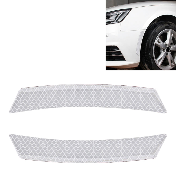 2 PCS Car-Styling Wheel Eyebrow Decorative Sticker Decorative Strip