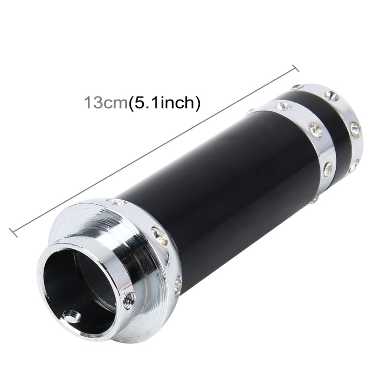 Universal Aluminum Silver Black Decorative Strip Hand Brake Lever Hand Brake Cover Grips Hand Brake Protective Cover