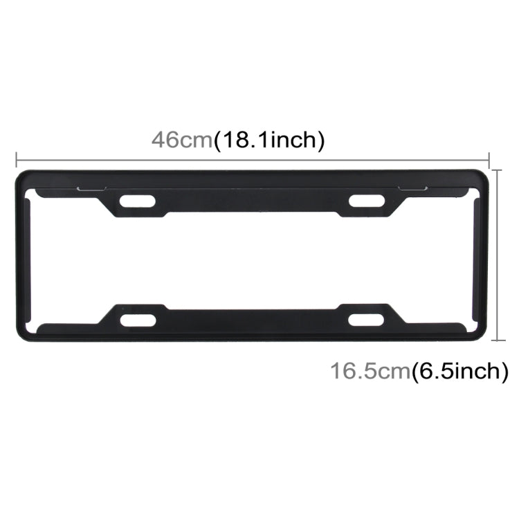 2 PCS Carbon Lead License Plate Frame Simple and Beautiful Car License Plate Frame Holder Universal License Plate Holder