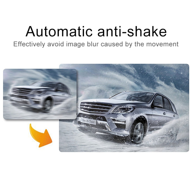 K6000 2.3 inch 90 Degrees Wide Angle Full HD 720P Video Car DVR, Support TF Card (32GB Max) / Motion Detection, with 2 Night Vision Fill Lights