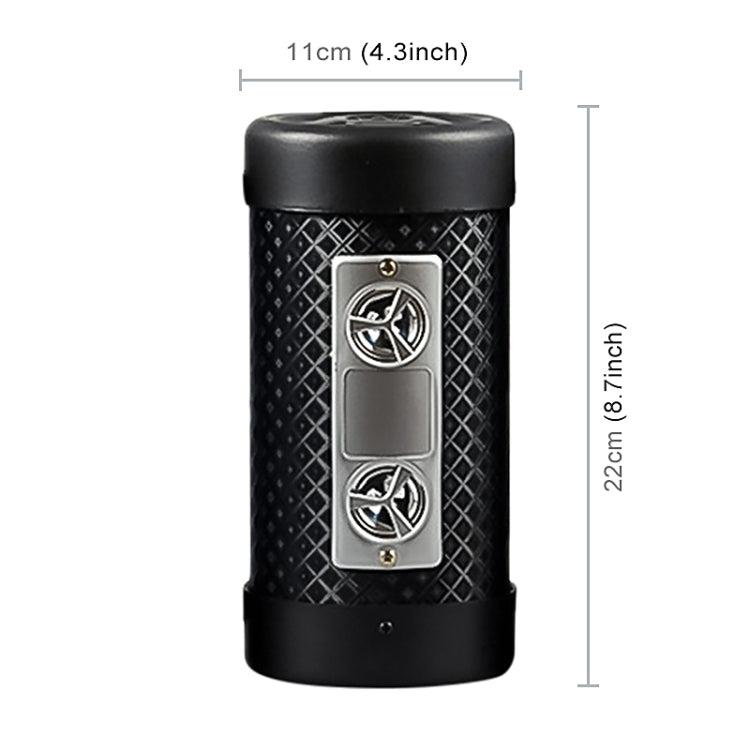 4 inch Round Shape Stereo Motorcycle / Car / Household Subwoofer, Built-in Bluetooth, Support TF Card & U Disk Reader, with Remote Control