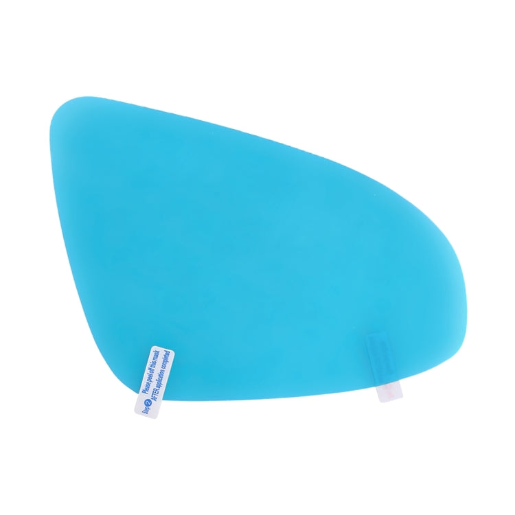 Car Round PET Rearview Mirror Protective Window Clear Anti-fog Waterproof Rain Shield Film for Toyota Corolla 14-18 (Can Customize Other Model)