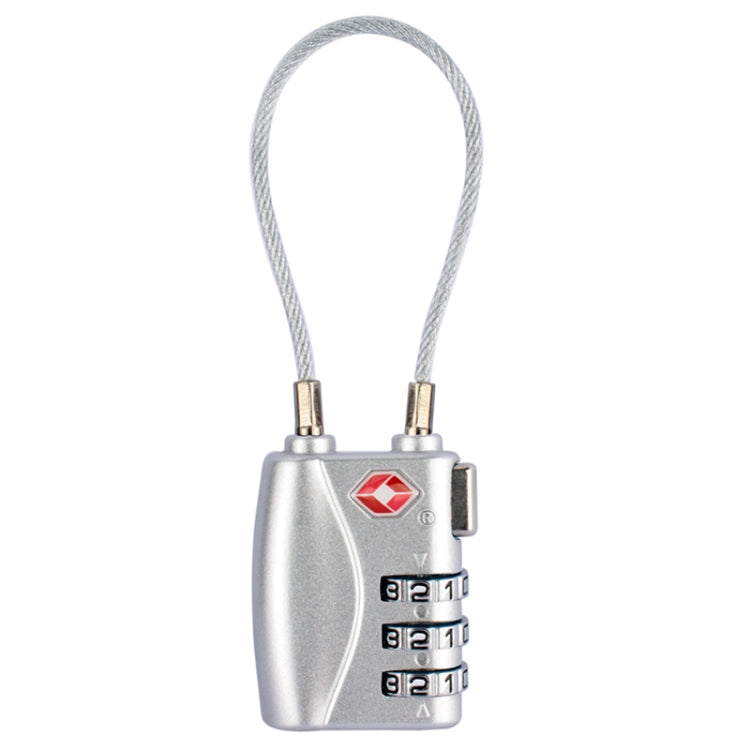 JASIT TSA719 Zinc Alloy 3-Digit Password TSA Lock Travel Luggage Padlock