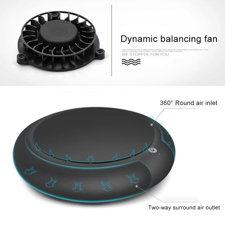 CARZOR Z1 2W USB Car Air Purifier Negative Ions Air Cleaner