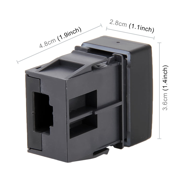 Car Fog Light 5 Pin On-Off Button Switch with Cable for Honda Fit