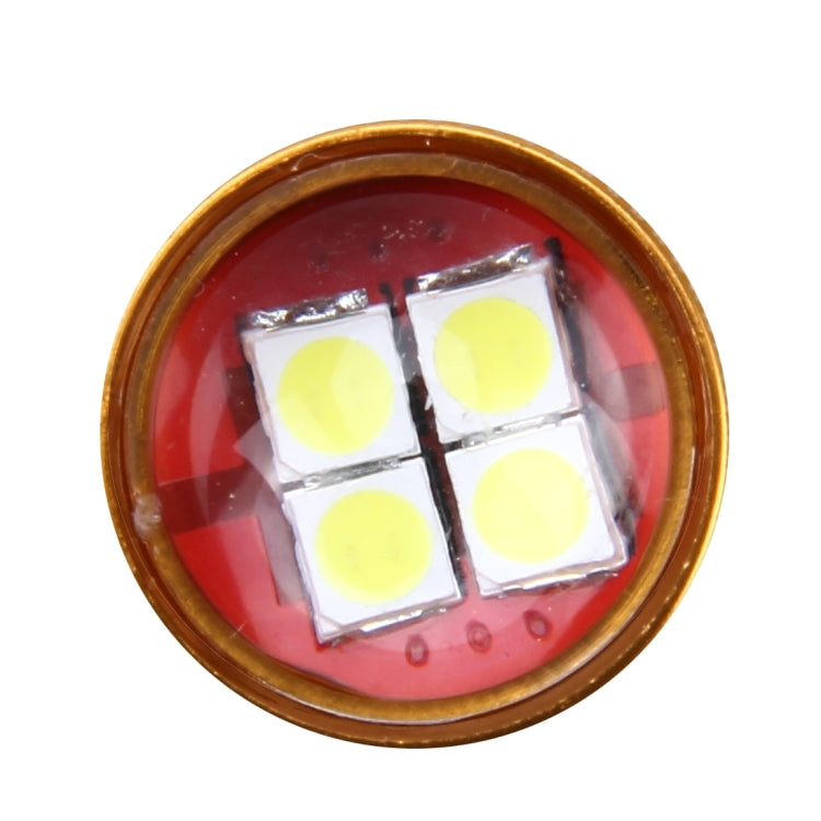 2 PCS 1156/BA15S 15W 1300LM 6500K 28 SMD-3030 LED Car Brake Lights Turn Light, DC 12V