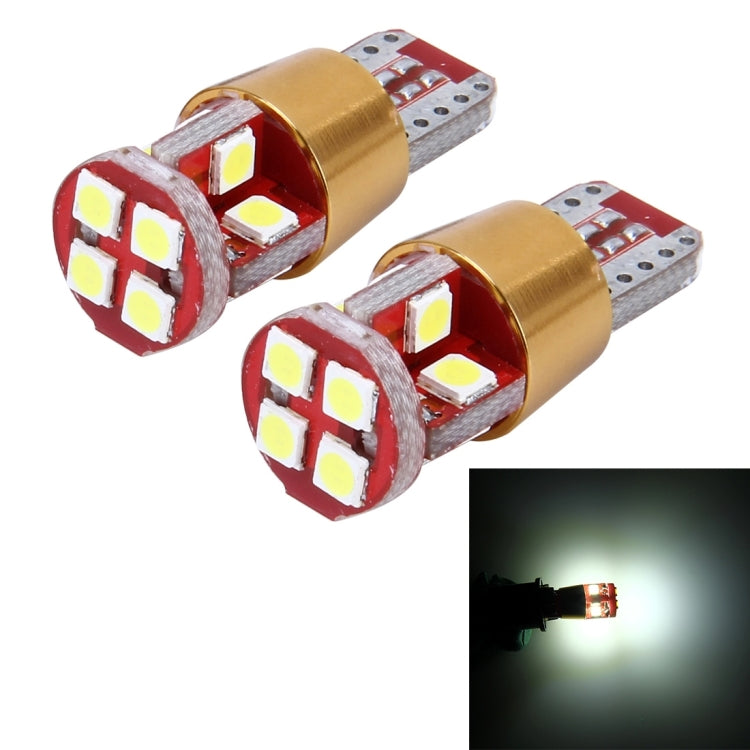 2 PCS T10 3W Constant Current Car Clearance Light with 12 SMD-3030 Lamps, DC 9-18V