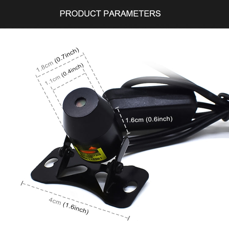 5V Roof Ceiling Decoration Car Red Light Starry Sky Night Lights Atmosphere Meteor Lamp Projector, Constantly Bright