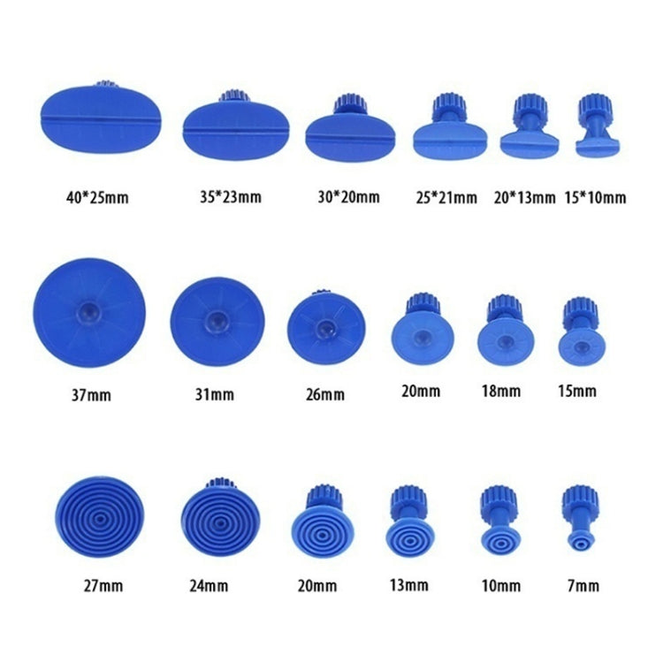 56 in 1 Auto PDR Plastic Ding Glue Tabs Paintless Dent Removal Car Repair Tools Kits Glue Puller Sets Tabs PDR Tools