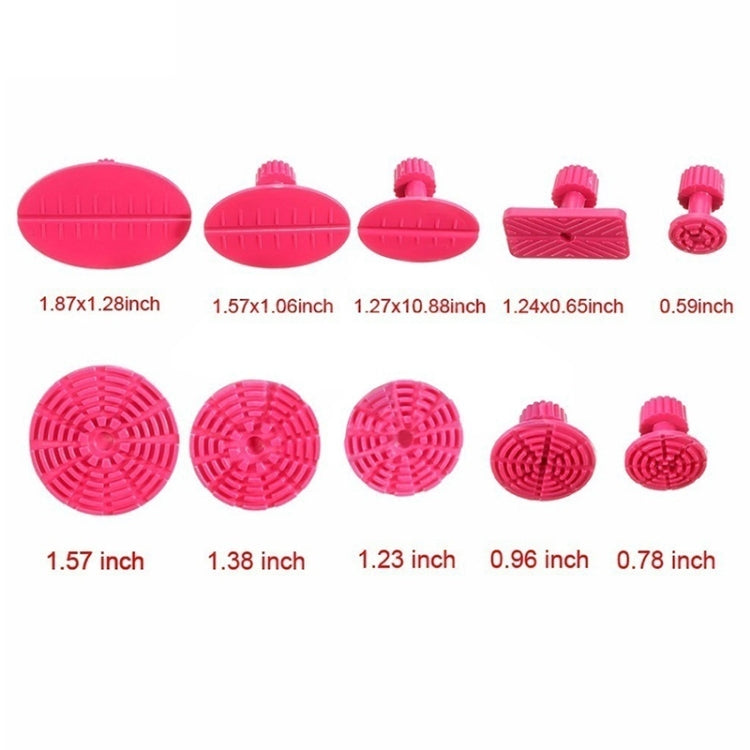 56 in 1 Auto PDR Plastic Ding Glue Tabs Paintless Dent Removal Car Repair Tools Kits Glue Puller Sets Tabs PDR Tools