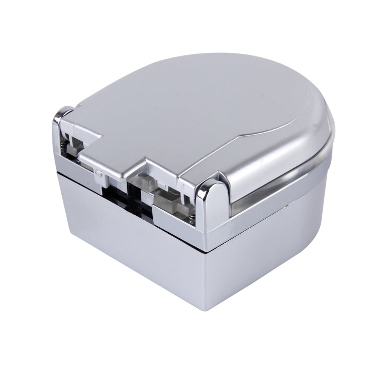 SHUNWEI SD-1201 Mini Portable Car Ashtray Blue LED Light for Dashboard Cigar Cigarette