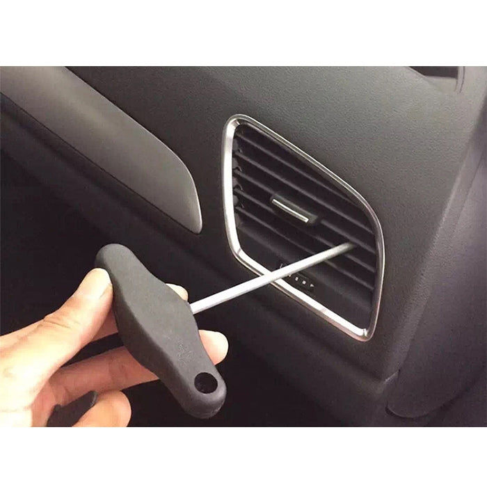 3438 T- Handle Handbrake Pull-out Hook Removing and Installing Tool DashBoard Trims Removal Tool for Volkswagen / Audi