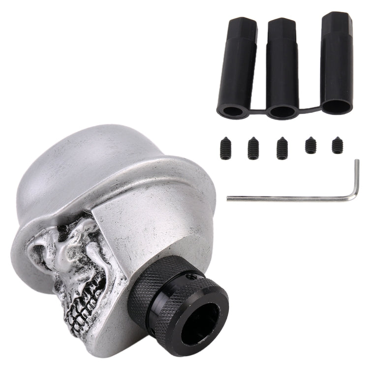 LX Tandy Creative Universal Car Skull Shaped  Shifter Cover Manual Automatic Gear Shift Knob
