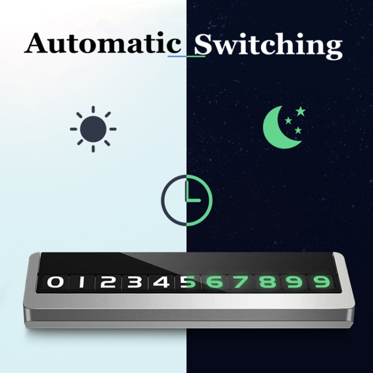 Creative Temporary Parking Card Car Sticker