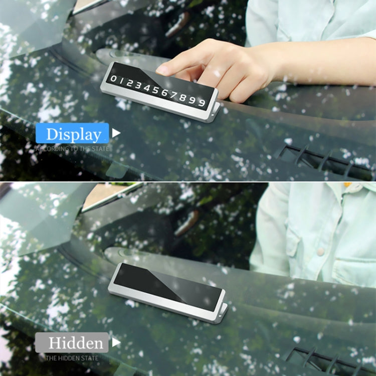 Creative Temporary Parking Card Car Sticker