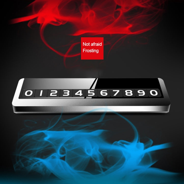 Creative Temporary Parking Card Car Sticker