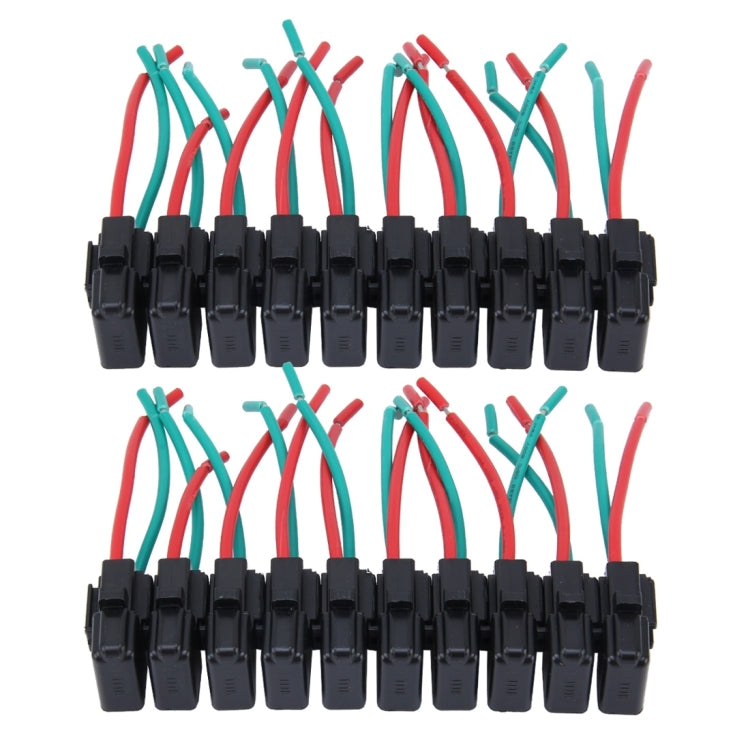 20 PCS Removable Car Blade Fuse Box Holder