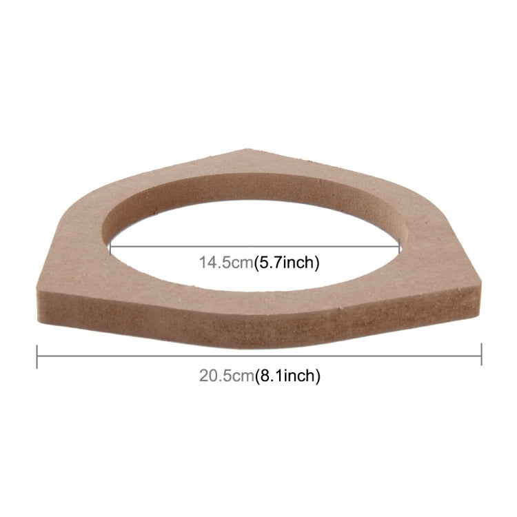 2 PCS Car Auto Wood Loudspeaker Base Protection Cover Holder Mat for Toyota