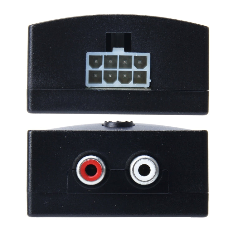 Adjustable 2 Channel RCA Line Car Auto Speaker High to Low Impedance Converter Amplifier Adapter