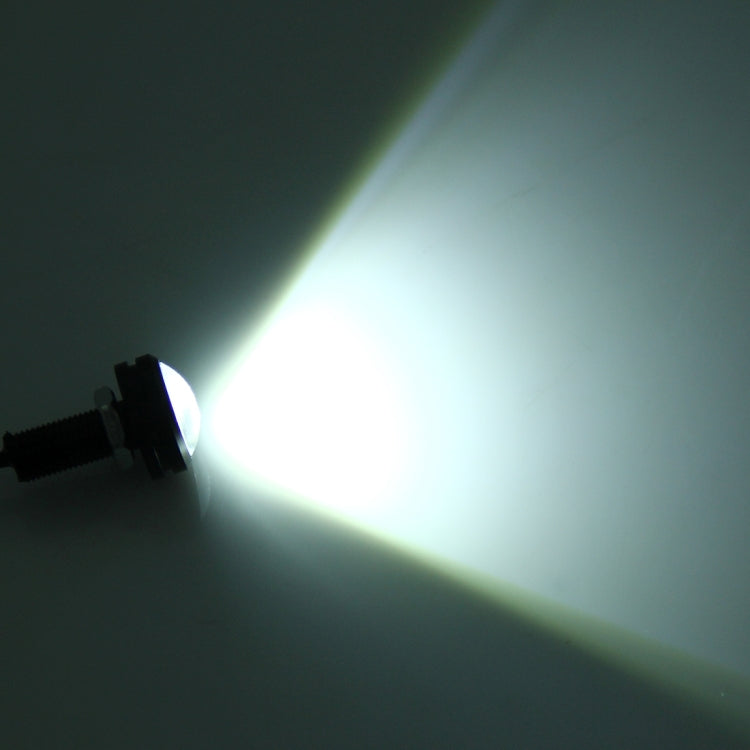 2 PCS 2W Car Auto Eagle Eyes Fog Light Turn Light with 12 SMD-4014 LED Lamps, DC 12V Cable Length: 55cm