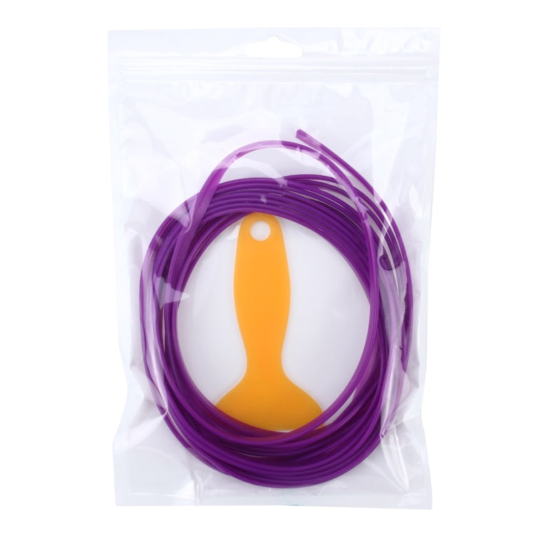 5m Flexible Trim For DIY Automobile Car Interior Moulding Trim Decorative Line Strip with Film Scraper